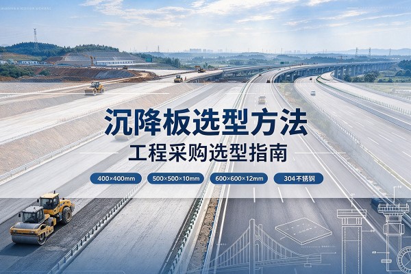 镇赉沉降板选择方法