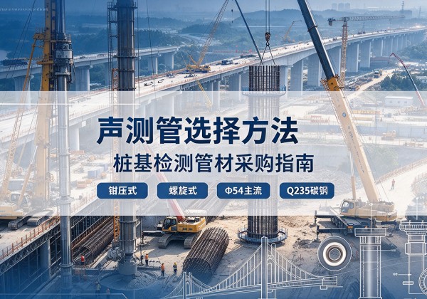 镇赉声测管选型标准