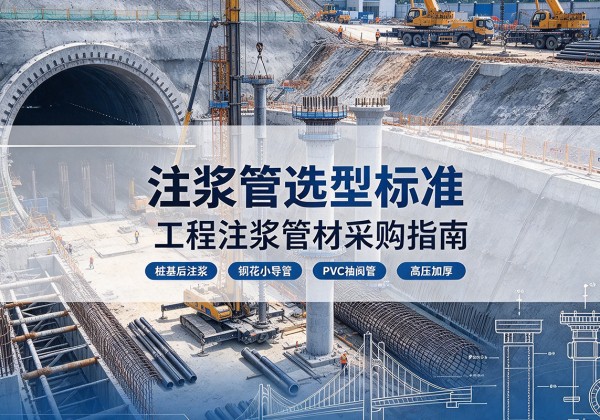 镇赉注浆管选型标准